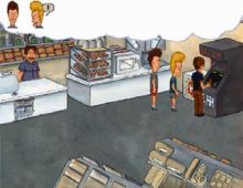 Beavis and Butthead in Virtual Stupidity