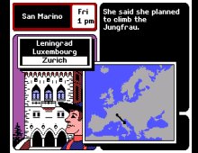 Where in Europe is Carmen Sandiego?