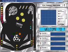 TDK Pinball Machine