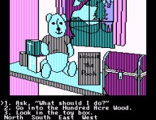 Winnie The Pooh in Hundred Acres Wood